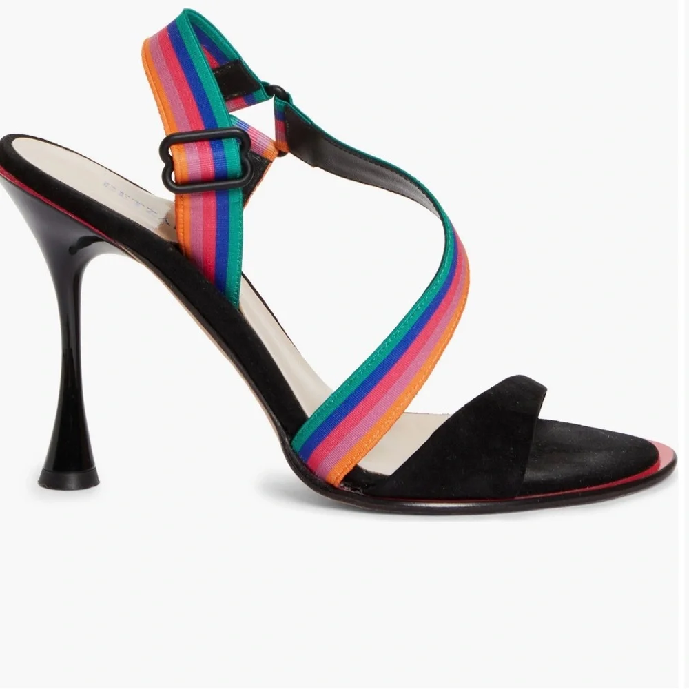 NEW - BETZÁBE Selena Pride Strap Sandal - Size 7 - Picture 2 of 11